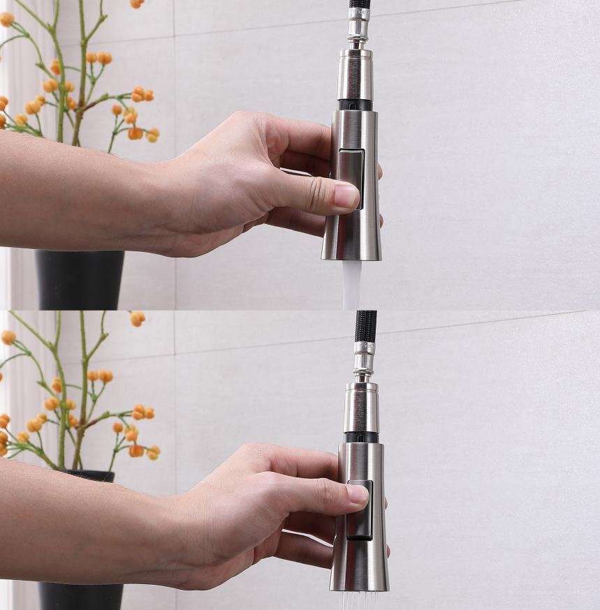 Pull Down Single Handle Kitchen Faucet